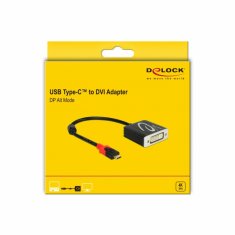 Delock pretvornik USB 3.1 TipC-DVI 24+5 4K 30Hz 61213