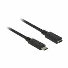 Delock podaljšek USB 3.1 C-C 2m črn 85542