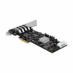 Delock kartica PCIe USB 3.0 4xA + 1xSATA 89365