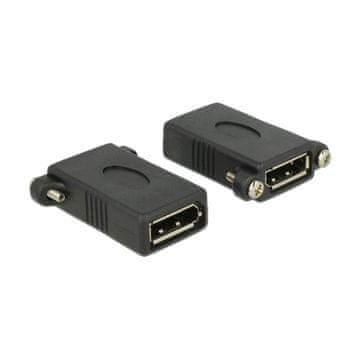 Delock adapter DisplayPortŽ-DisplayPortŽ vgradni 85123