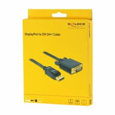 Delock kabel DisplayPort-DVI 1m 82590
