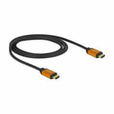 Delock kabel HDMI 8K 60Hz eARC 1m črn/ oranžen 85727