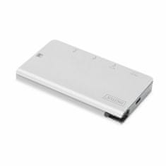 Digitus priklopna postaja USB 3.1 TipC 6-port 4K potovalna DA-70867