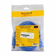 Delock kabel USB 3.0 A-A 3m moder 82536