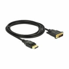 Delock kabel DisplayPort-DVI 2m 4K 30Hz pasivni 85313