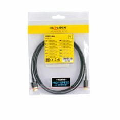 Delock kabel HDMI D-mikro 3D 4K slim 1,5m črn 84782