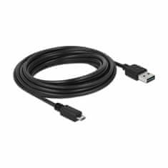 Delock kabel USB A-B mikro EASY 5m obojestranski 83369