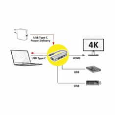 Value priklopna postaja USB 3.2 Gen 1 TipC 4K