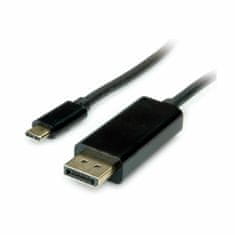 Value kabel USB TipC-DisplayPort 2m 4k črn 11.99.5846-10