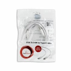 CABLEXPERT kabel USB 3.0 A-C 1,8m bel CCP-USB3-AMCM-6-W