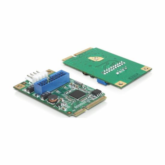 Delock kartica mini PCIe modul 1x19pin USB 3.0 Pin Header moški 95234