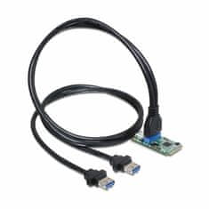 Delock kartica mini PCIe modul 1x19pin USB 3.0 Pin Header moški 95234