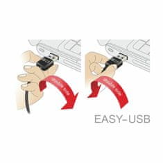 Delock kabel USB A-B mikro kotni EASY 3m obojestranski 83857