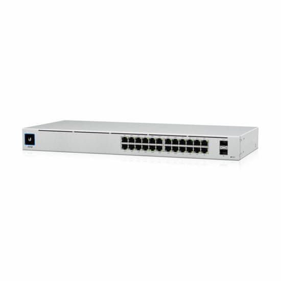 Ubiquiti stikalo Giga 24-port rack 2xSFP 16x PoE Unifi Gen2 USW-24-POE