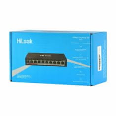 HiLook stikalo 100M 9-port 8x PoE mini kovinsko ohišje NS-0109P-60(B)