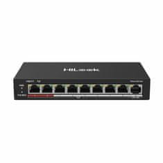 HiLook stikalo 100M 9-port 8x PoE mini kovinsko ohišje NS-0109P-60(B)