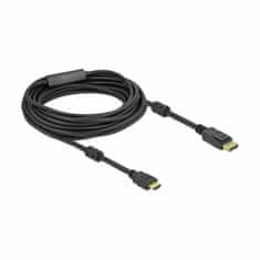 Delock kabel DisplayPort-HDMI 10m 4K 60 Hz 85960