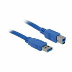 Delock kabel USB 3.0 A-B 3m moder 82581