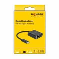 Delock pretvornik USB 3.2 TipC-Mrežni Giga+TipC 66644
