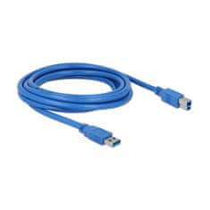 Delock kabel USB 3.0 A-B 3m moder 82581