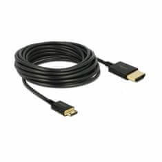 Delock kabel HDMI/mini 3D 4K 4,5m črn 84780