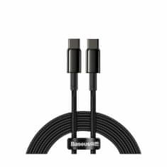 BASEUS kabel USB C-C 2m 100W 20V 5A črn Tungsten pleten CATWJ-A01