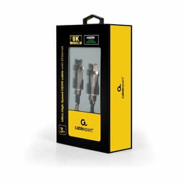 CABLEXPERT kabel HDMI Ultra HD 8K 3m High Speed črn CCBP-HDMI8K-3M