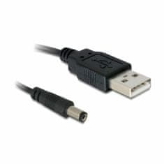 Delock kabel USB M - napajalni M DC 5,5 fi x 2,1mm 1m 82197