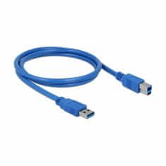 Delock kabel USB 3.0 A-B 1m moder 82580