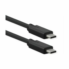 Roline kabel USB 3.2 2x2 C-C PD 5A 1m črn