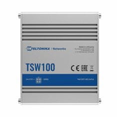 Teltonika stikalo Giga 5-port 4x PoE 120W DIN Mini kovinsko ohišje TSW100