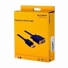 Delock kabel DisplayPort-DVI 5m 82593