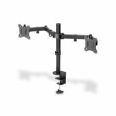 Digitus namizni nosilec za 2x monitor črn DA-90400