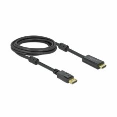 Delock kabel DisplayPort-HDMI 3m 4K 60Hz 85957