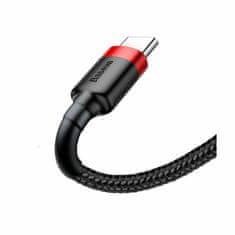 BASEUS kabel USB A-C 3m 2A Cafule rdeč+črn CATKLF-U91