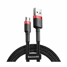 BASEUS kabel USB A-B mikro 3m 2A Cafule rdeč/črn CAMKLF-H91