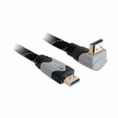 Delock kabel HDMI kotni 4K siv 5m 83077