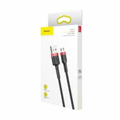 BASEUS kabel USB A-B mikro 1m 2.4A Cafule rdeč/črn CAMKLF-B91