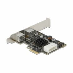 Delock kartica PCIe 2x PS2 + 1xUSB + Low Profile 90049