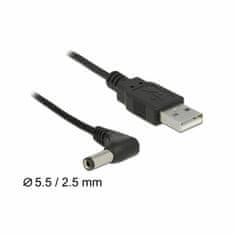 Delock kabel USB M - napajalni M DC 5,5 fi x 2,5mm 1,5m 85588
