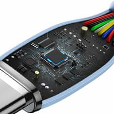 BASEUS kabel USB C-C 1.2m 100W 20V 5A Silica gel moder CAGD030003