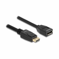 Delock podaljšek DisplayPort 5m 4K 60Hz črn 80004