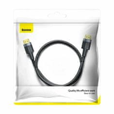 BASEUS kabel HDMI 1m Cafule 4K 60Hz črn CADKLF-E01