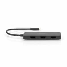 Digitus množilnik USB C - 3x HDMI 4K/60Hz MST DS-45333