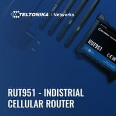 Teltonika usmerjevalnik Wi-Fi 150Mb LTE 2xSIM RUT951