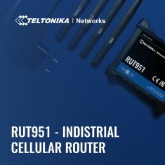 Teltonika usmerjevalnik WiFi 150Mb LTE 2xSIM RUT951
