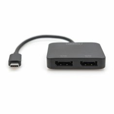 Digitus množilnik USB C - 2x DisplayPort 4K/60Hz MST DS-45339