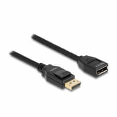 Delock podaljšek DisplayPort 2m 4K 60Hz črn 80002