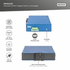 Digitus stikalo Giga 16-port Industrijsko DIN DN-651129