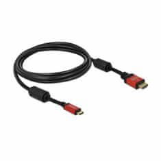 Delock kabel HDMI/mini 3D 4K 5m črn 84338